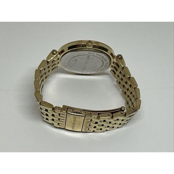 Michael Kors Darci MK3191 Women's Gold Stainless Steel Analog Dial Watch NUL13 - Picture 10 of 11